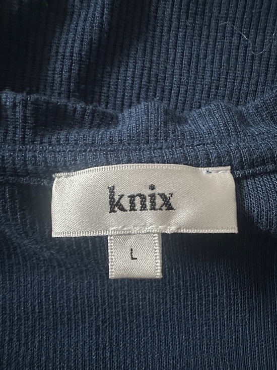 knix Navy Ribbed Bodysuit - Picture 2 of 2